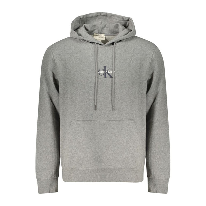 Calvin Klein Gray Cotton Sweatshirt