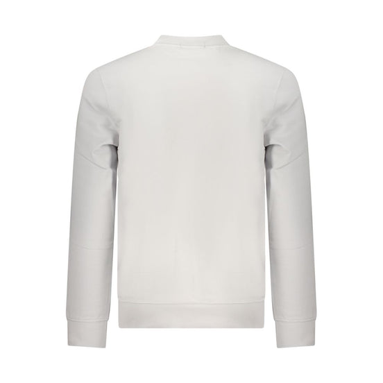 Calvin Klein Gray Cotton Men Sweatshirt