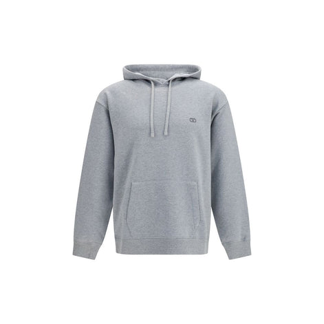 Valentino Garavani Gray Cotton Sweatshirt