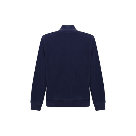Brunello Cucinelli Blue Cotton Sweatshirt