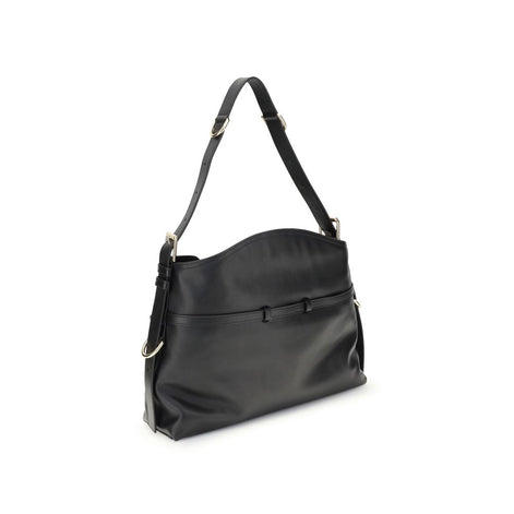 Givenchy Voyou medium Bomber Black Leather Handbag