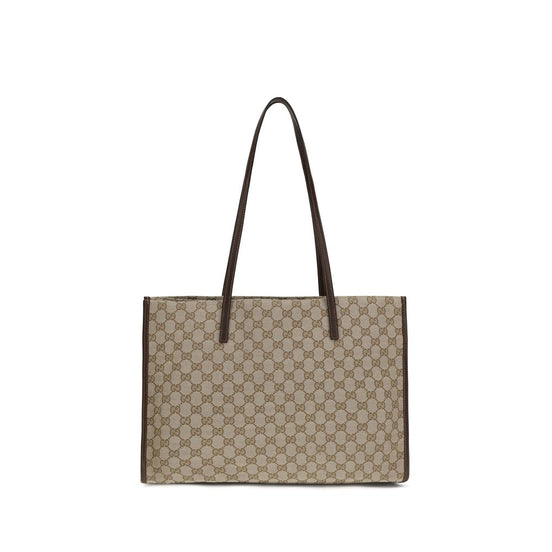 Gucci Londra large Beige Polyester Shoulder Bag