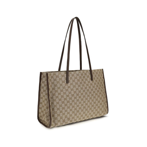 Gucci Beige Polyester Shoulder Bag