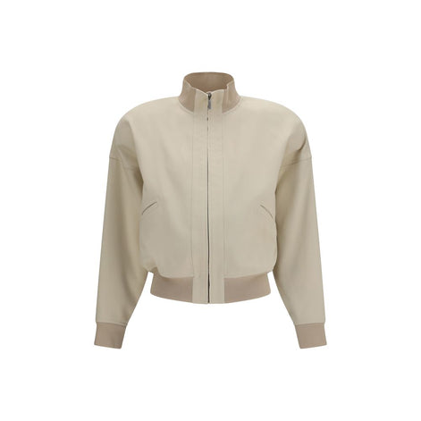 Gucci Beige Cotton Bomber