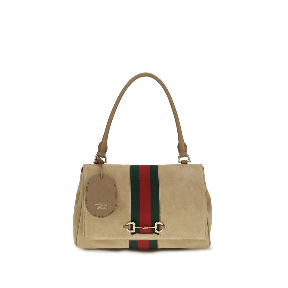 Gucci Paparazzo medium Beige Leather Handbag