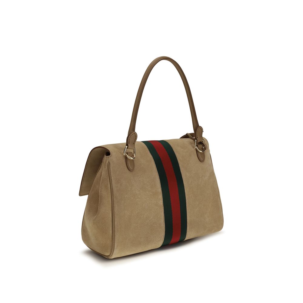 Gucci Paparazzo medium Beige Leather Handbag