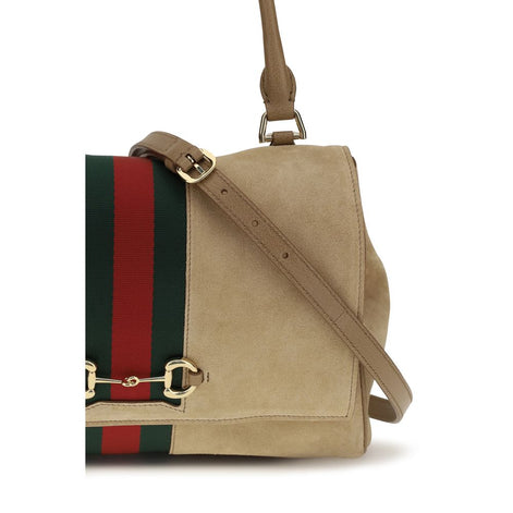 Gucci Paparazzo medium Beige Leather Handbag