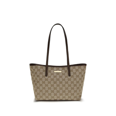 Gucci Beige Polyester Shoulder Bag