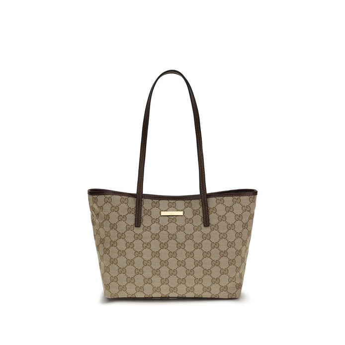Gucci Beige Polyester Shoulder Bag