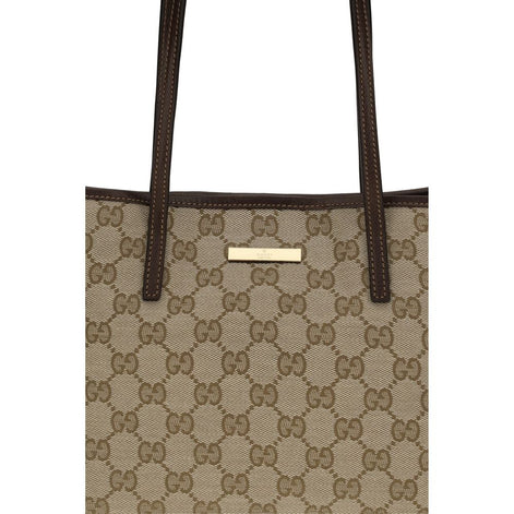 Gucci Beige Polyester Shoulder Bag