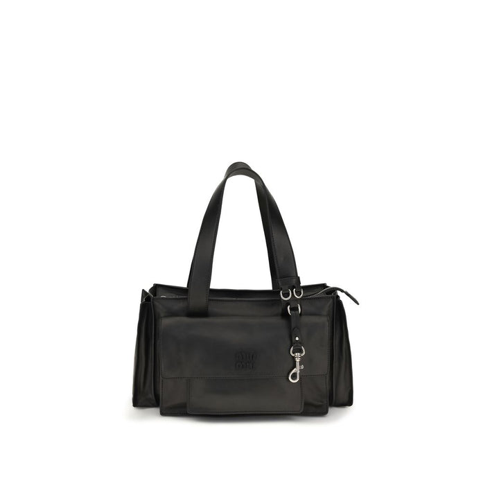 Miu Miu Brown Calf Leather Bos Taurus Shoulder Bag