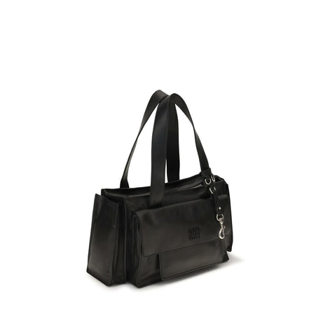 Miu Miu Brown Calf Leather Bos Taurus Shoulder Bag