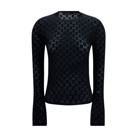 Gucci Black Cotton T-Shirt