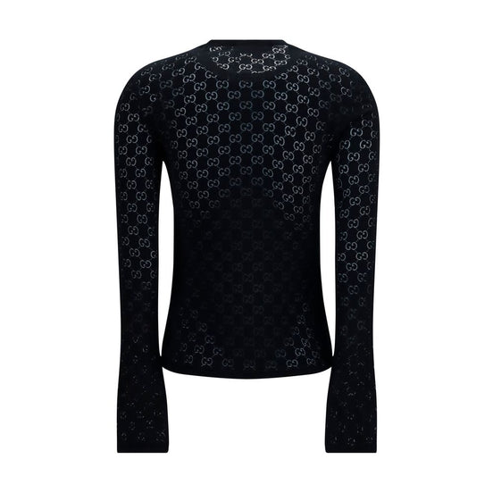 Gucci Black Cotton T-Shirt