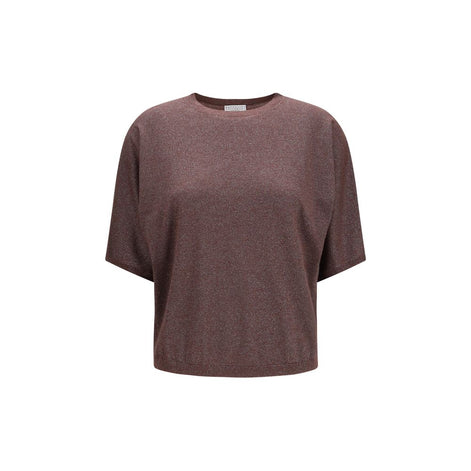 Brunello Cucinelli Purple Cashmere Sweatshirt