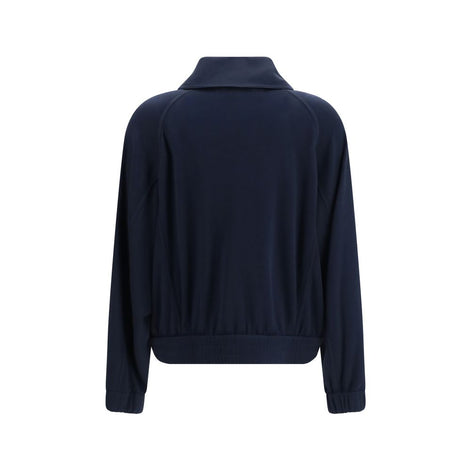 Brunello Cucinelli Blue Cotton Sweatshirt