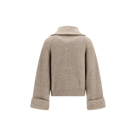 Brunello Cucinelli Beige Cashmere Sweatshirt