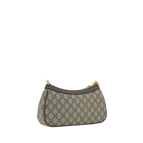 Gucci Ophidia small Brown Cotton Shoulder Bag