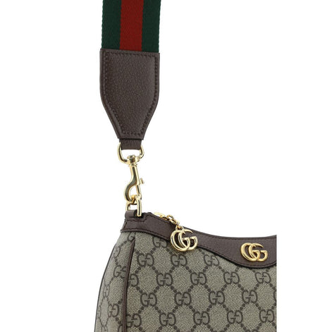 Gucci Ophidia small Brown Cotton Shoulder Bag
