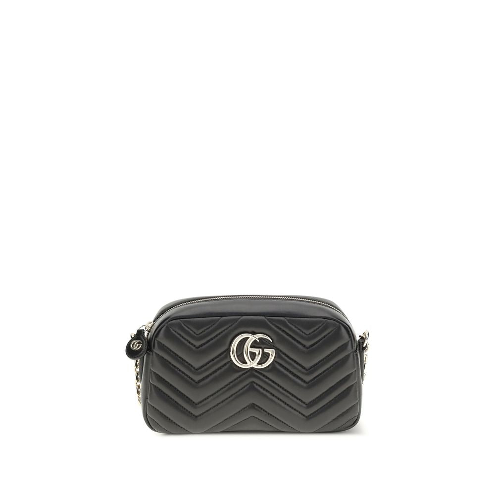 Gucci Marmont Black Leather Handbag