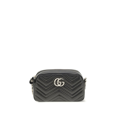 Gucci Marmont Black Leather Handbag