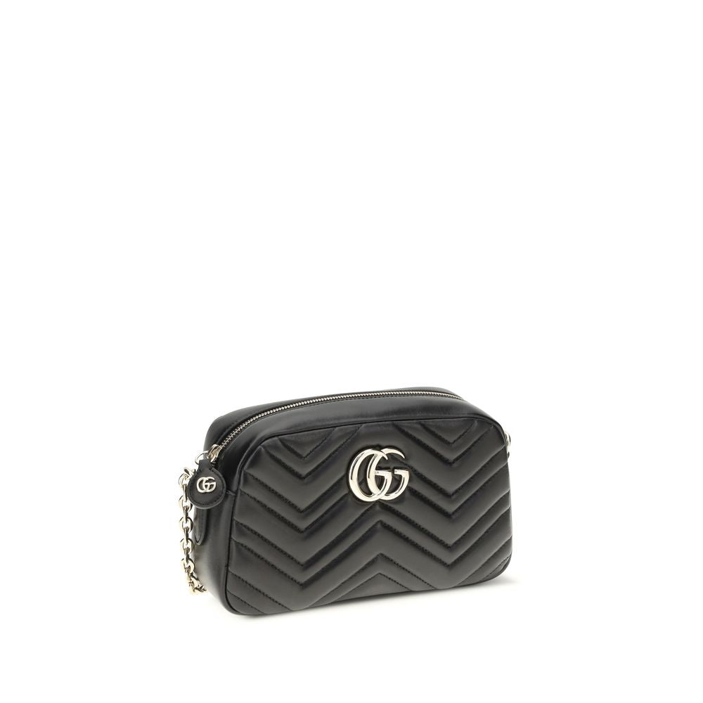 Gucci Marmont Black Leather Handbag