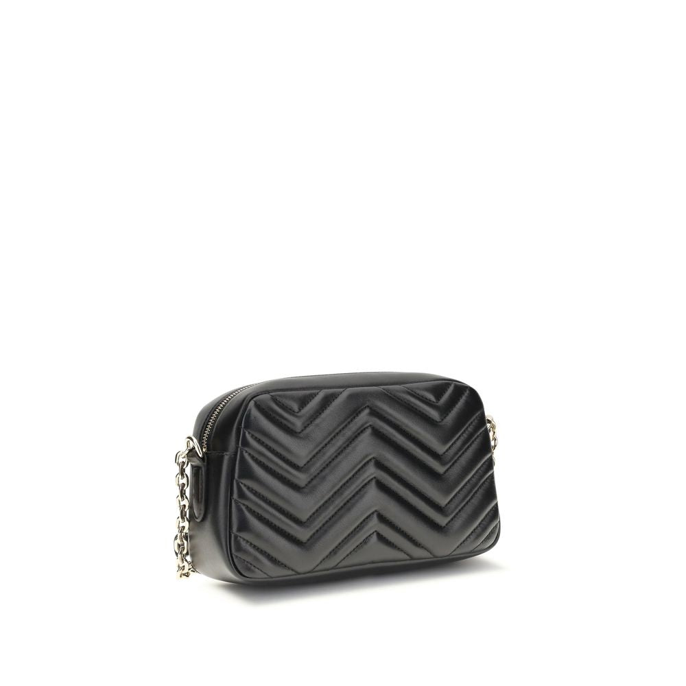 Gucci Marmont Black Leather Handbag