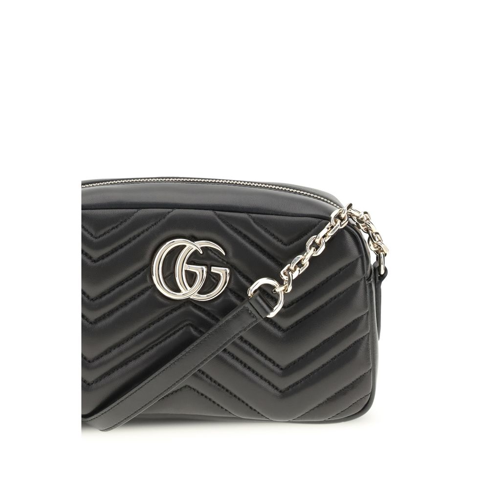 Gucci Marmont Black Leather Handbag