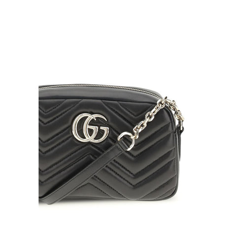 Gucci Marmont Black Leather Handbag