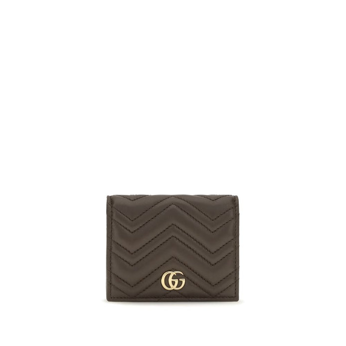 Gucci Brown Calf Leather Bos Taurus Wallet