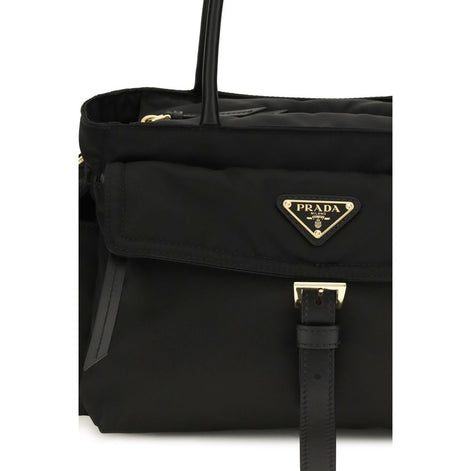 Prada Black Polyamide Handbag