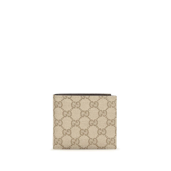 Gucci Beige Cotton Wallet
