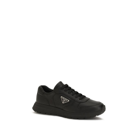 Prada Black Polyester Athletic Sneakers