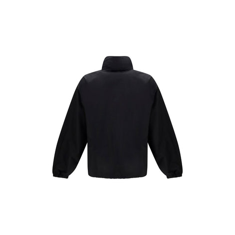 Gucci Black Cotton Full-Length Jacket
