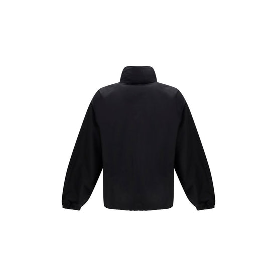 Gucci Black Cotton Full-Length Jacket