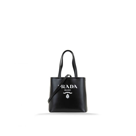 Prada Black Calfskin Tote Bag