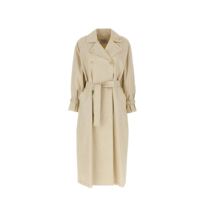 Max Mara Beige Cotton False