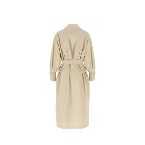 Max Mara Beige Cotton False