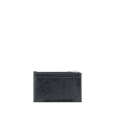 Balenciaga Black Lamb Ovis Aries Aries Wallet