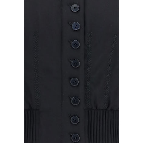 Alexander McQueen Black Polyester Bomber