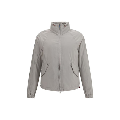 Brunello Cucinelli Gray Polyester Shell Jacket