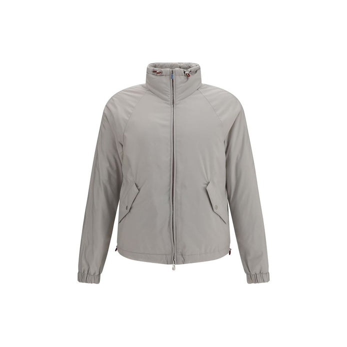 Brunello Cucinelli Gray Polyester Shell Jacket