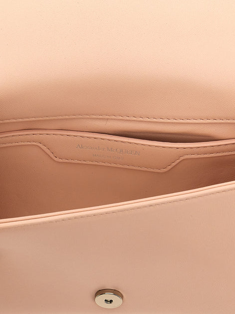 Alexander McQueen Beige Lamb Leather Crossbody Bag