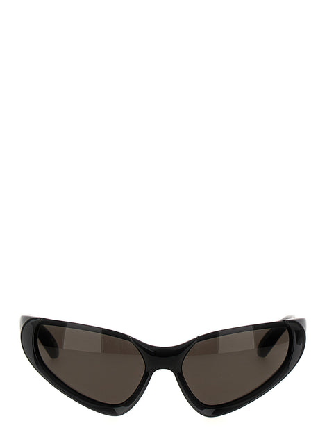 Balenciaga Black Nylon Sunglasses