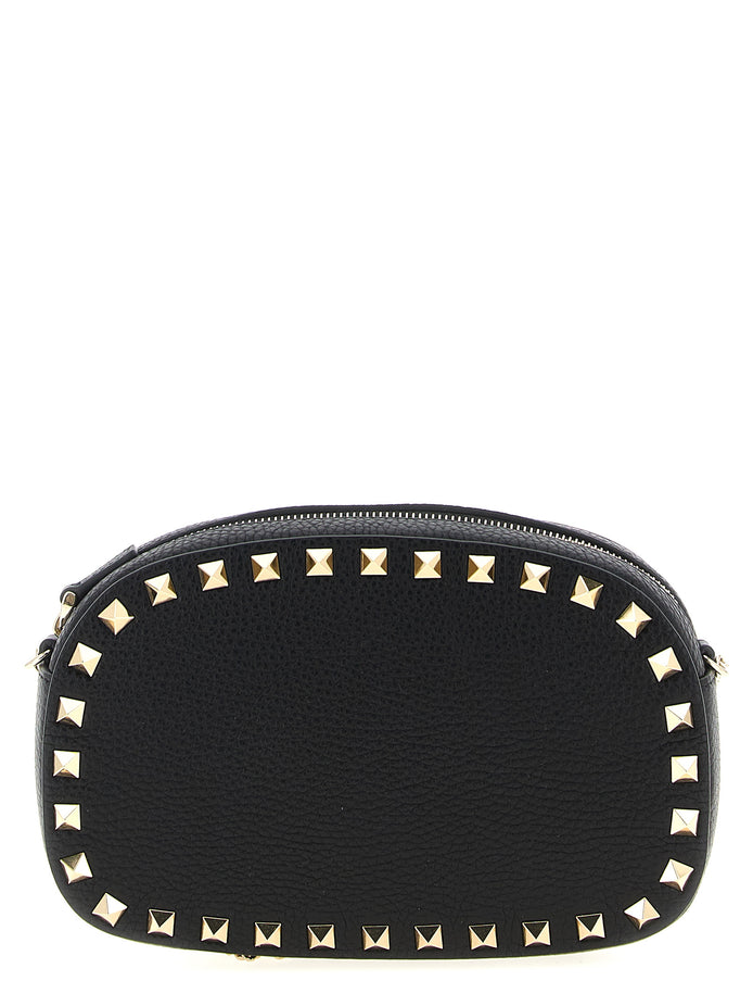 Valentino Garavani Black Calfskin Crossbody Bag