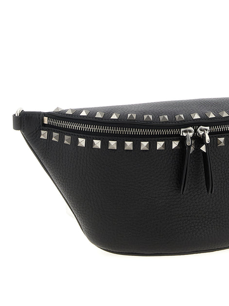 Valentino Garavani Black Calfskin Crossbody Bag