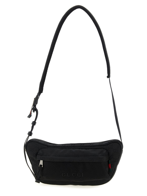 Gucci Black Polyester Crossbody Bag