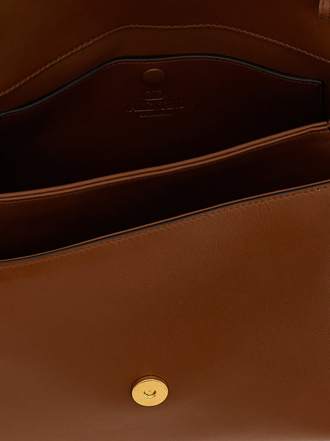 Valentino Garavani Brown Calfskin Handbag