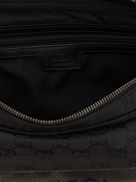 Gucci Black Polyester Crossbody Bag