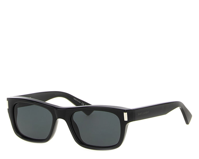 Saint Laurent 83 Black Acetate Sunglasses